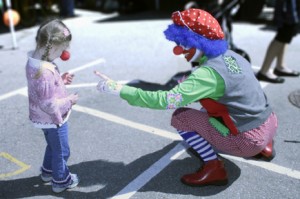 jazzy and clown